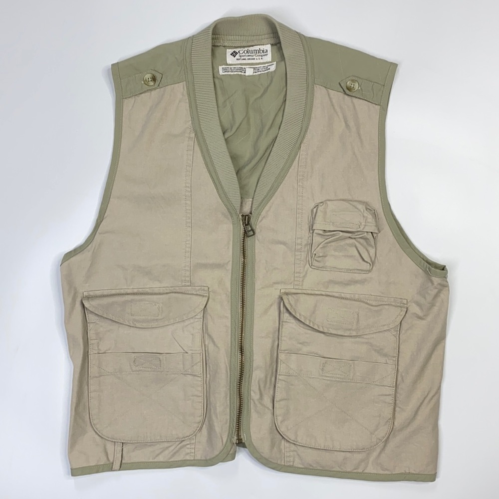 Vintage 90's Columbia Fishing Vest Women's Size Medium